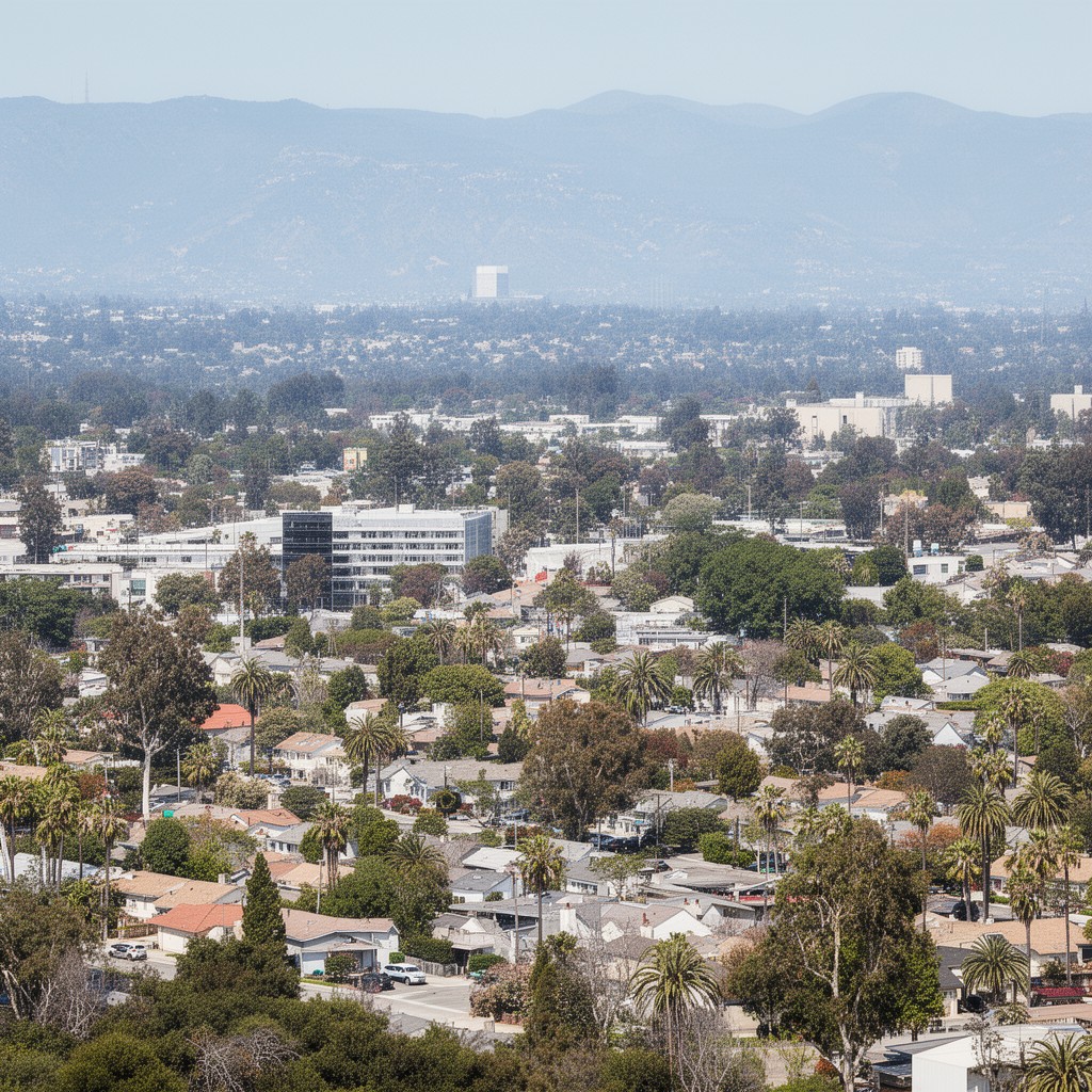 AI-generated illustration of Sunnyvale