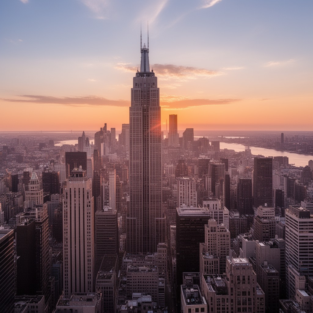 AI-generated illustration of Willis Tower