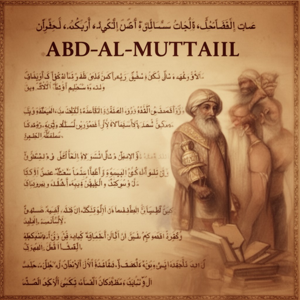 AI-generated illustration of Abd al-Muttalib