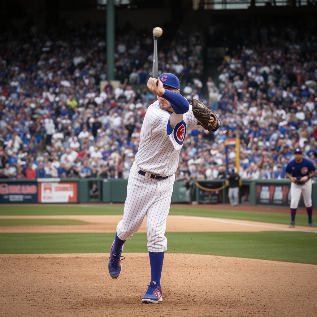 AI-generated illustration of Chicago Cubs