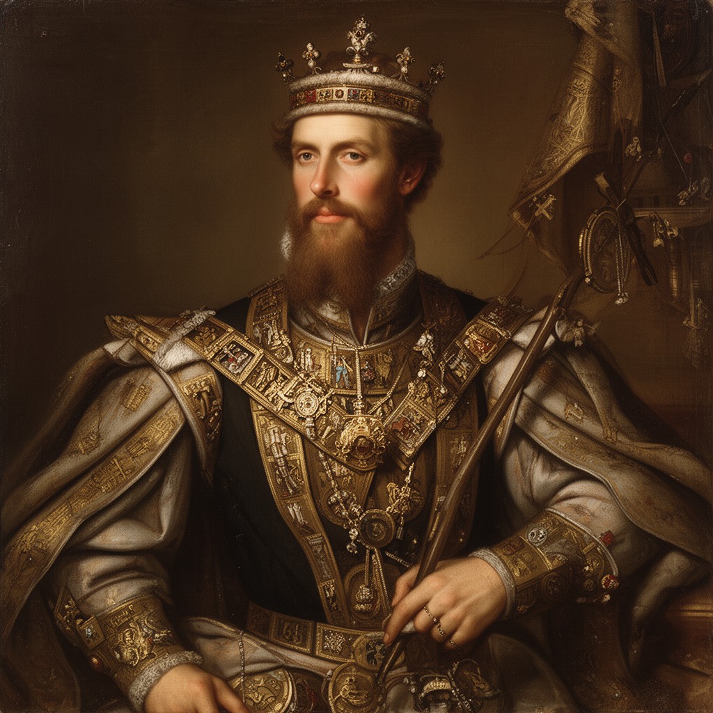 AI-generated illustration of Emperor Maximilian I