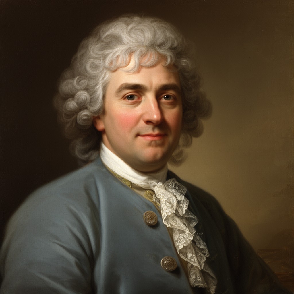 AI-generated illustration of Jean d’Alembert