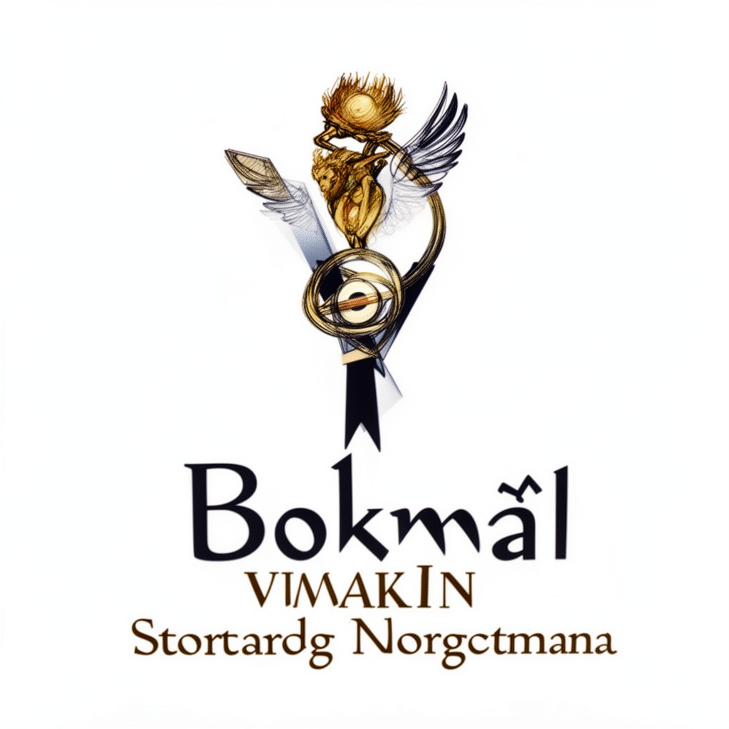 AI-generated illustration of Bokmål