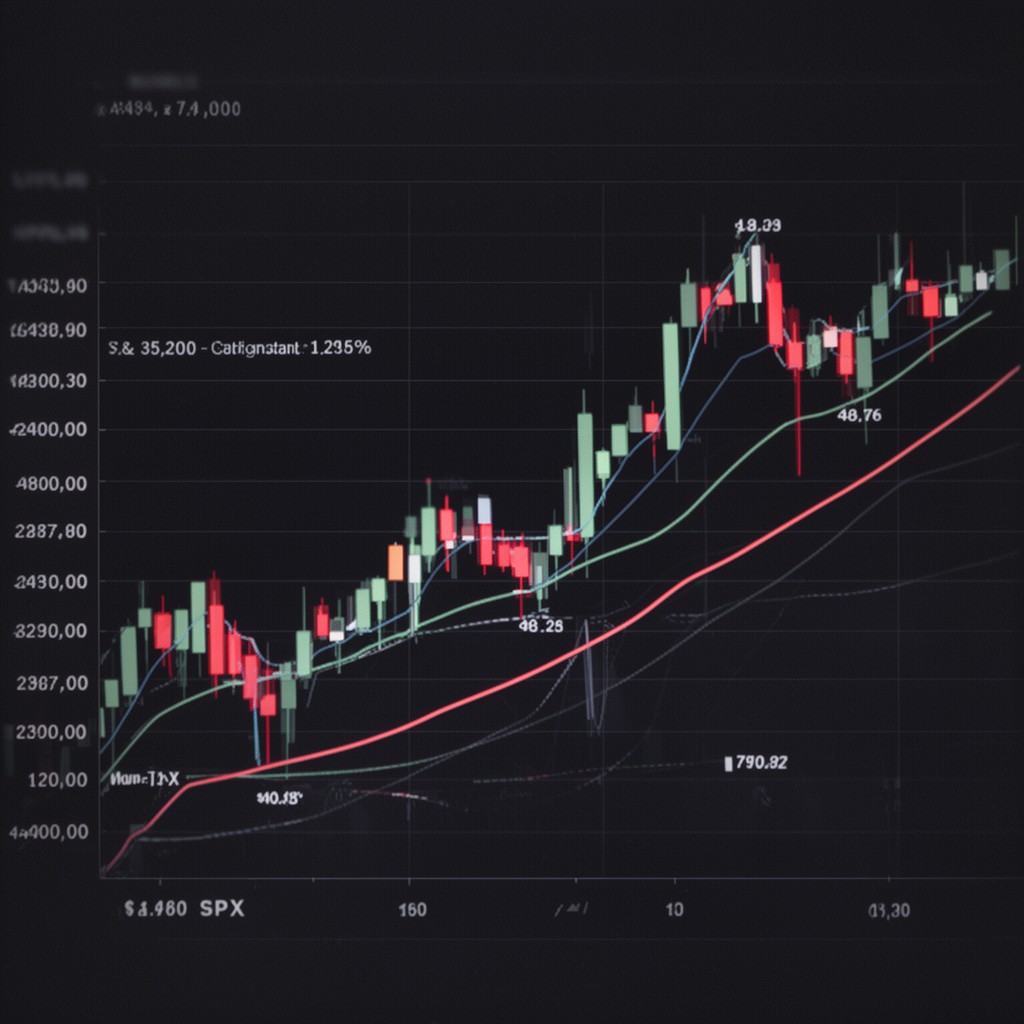 AI-generated illustration of SPX