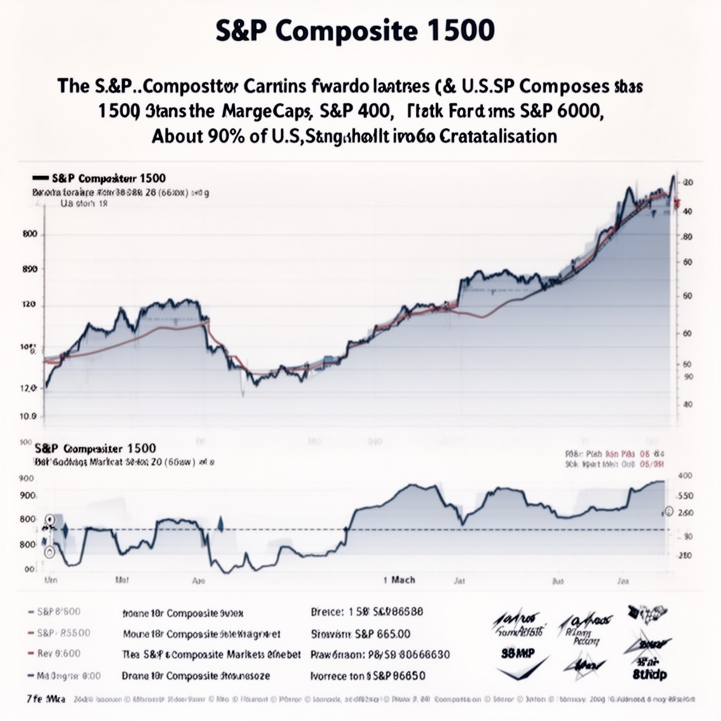 AI-generated illustration of S&P Composite 1500