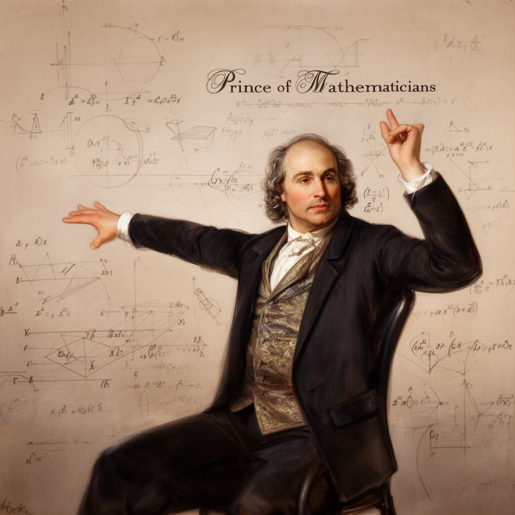 AI-generated illustration of Prince of Mathematicians