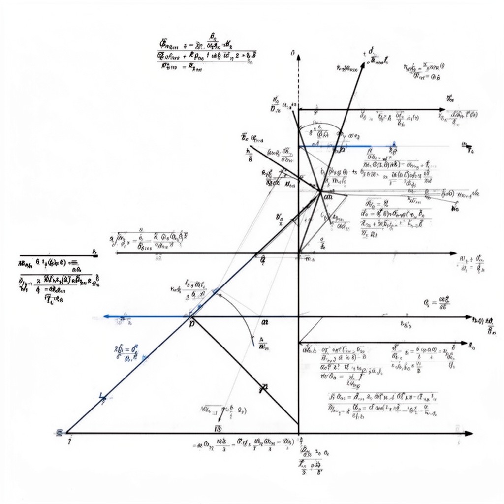AI-generated illustration of Gauss–Seidel method
