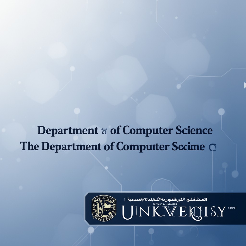 AI-generated illustration of Department of Computer Science