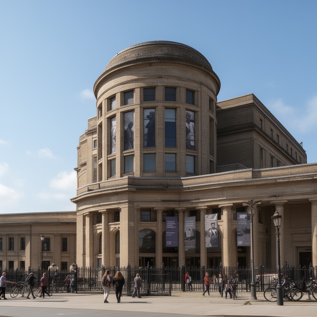AI-generated illustration of The Lowry