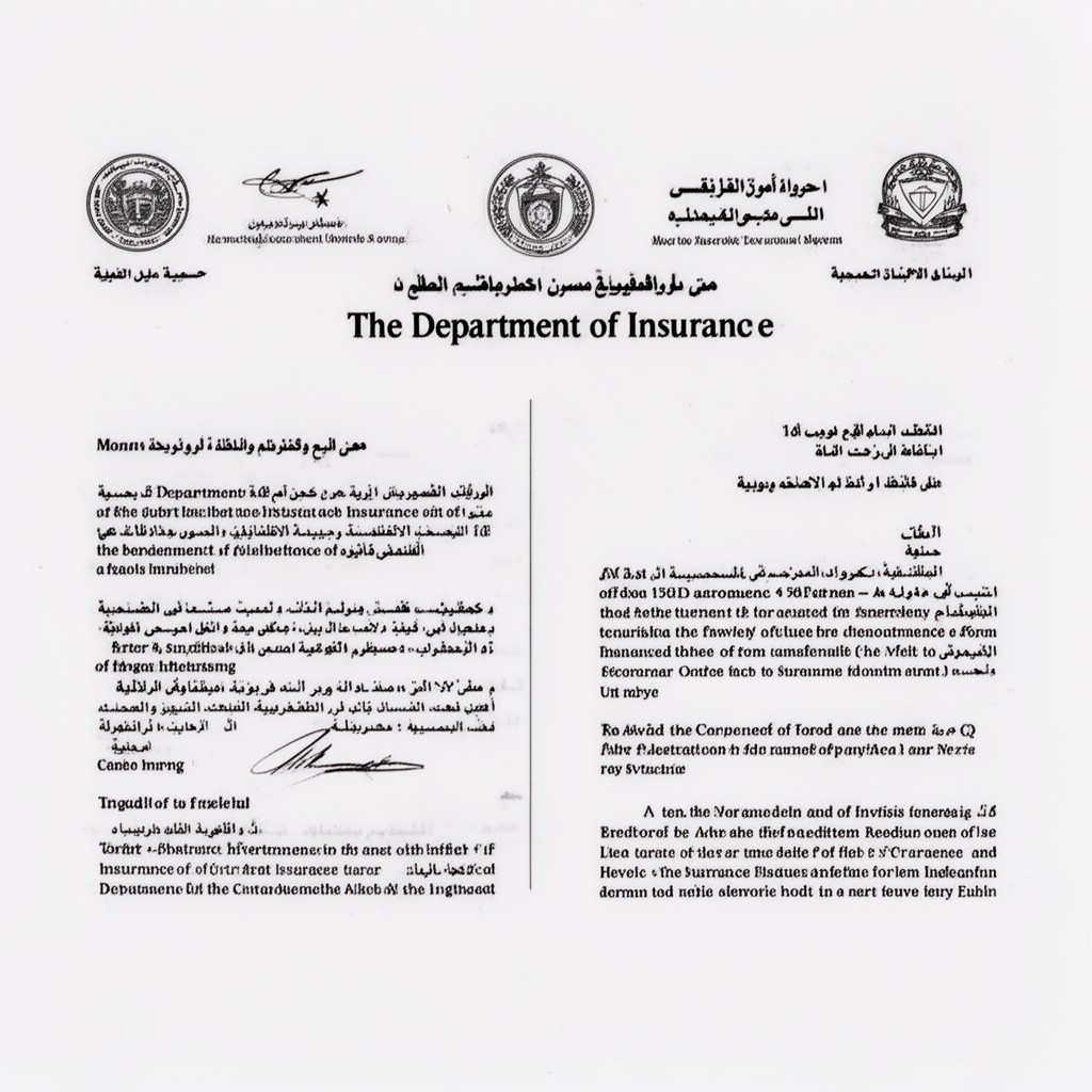 AI-generated illustration of Department of Insurance