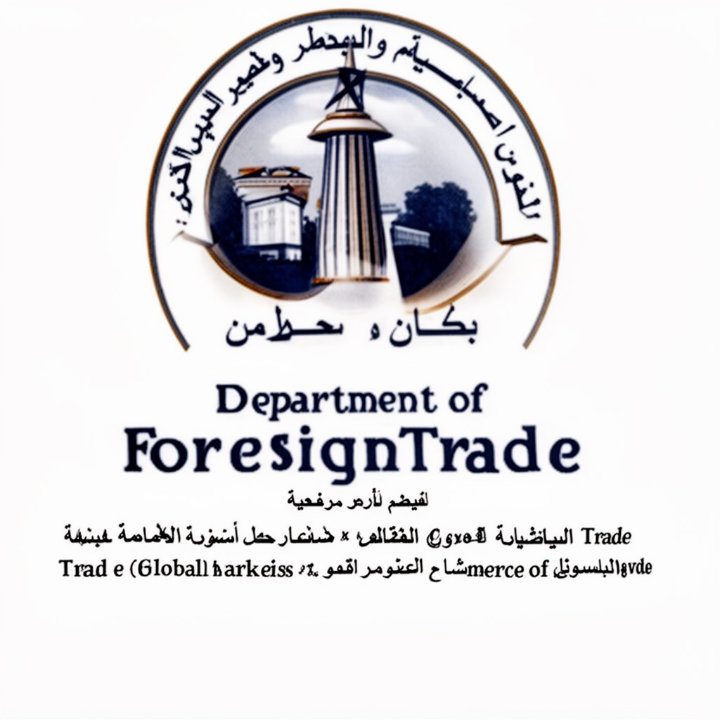 AI-generated illustration of Department of Foreign Trade