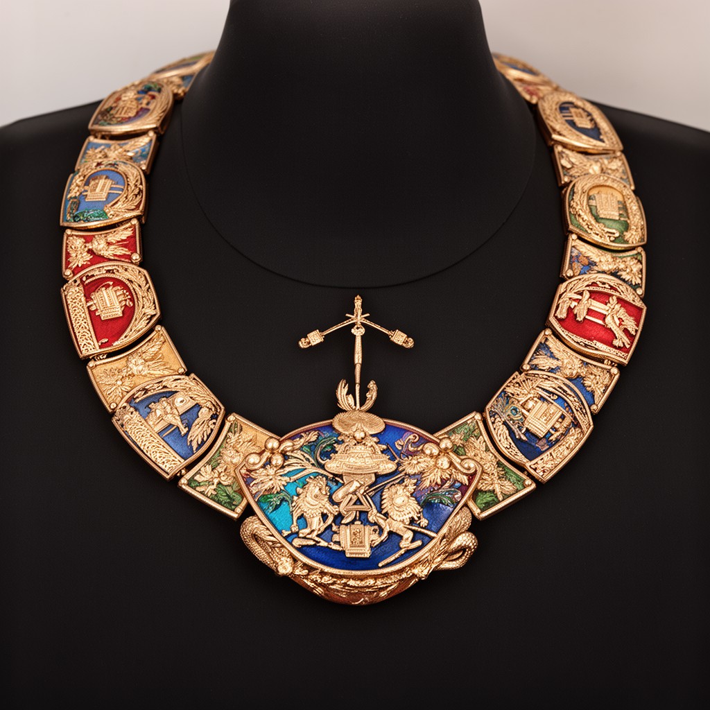 AI-generated illustration of Collar of the Order of Isabella the Catholic