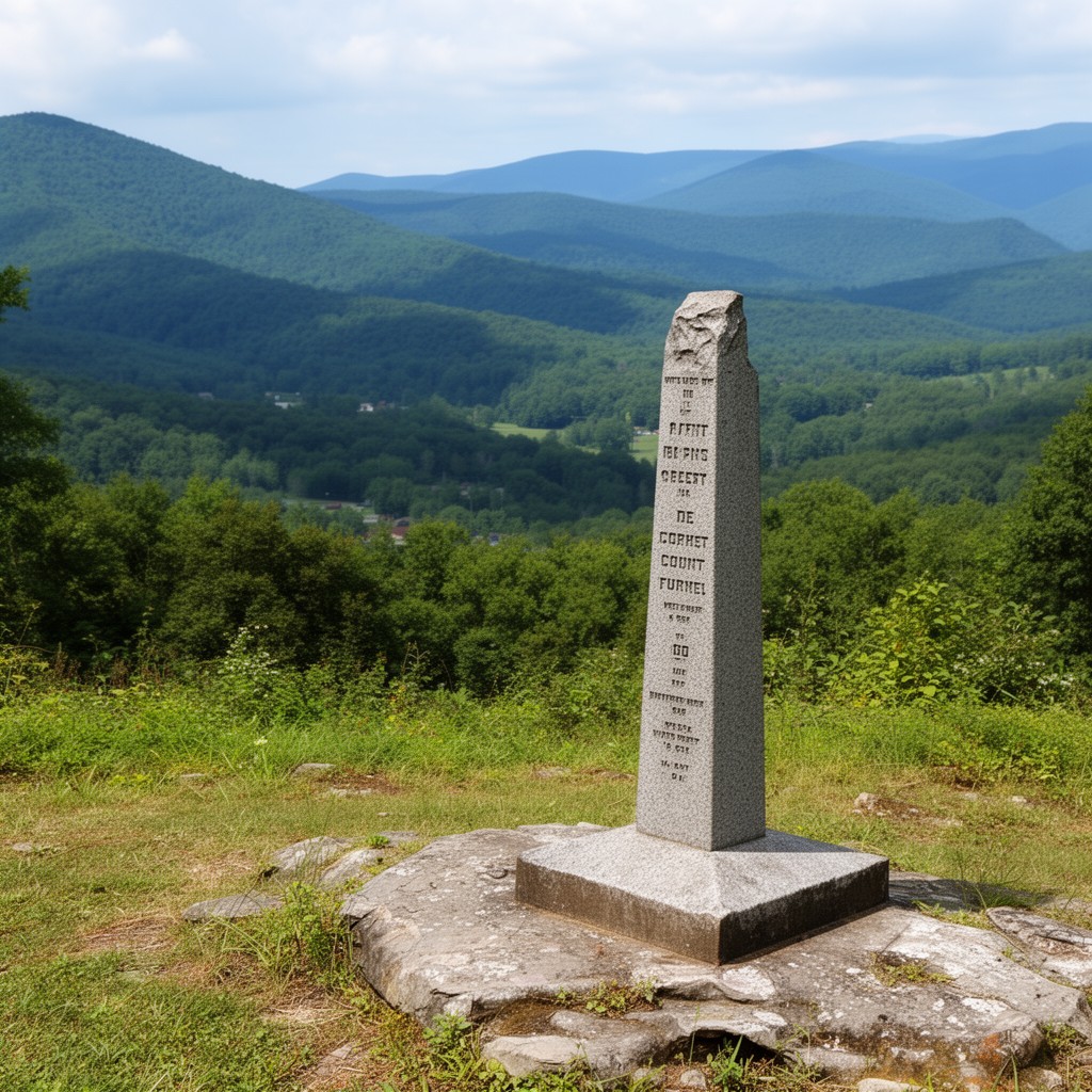 AI-generated illustration of Grant County, West Virginia