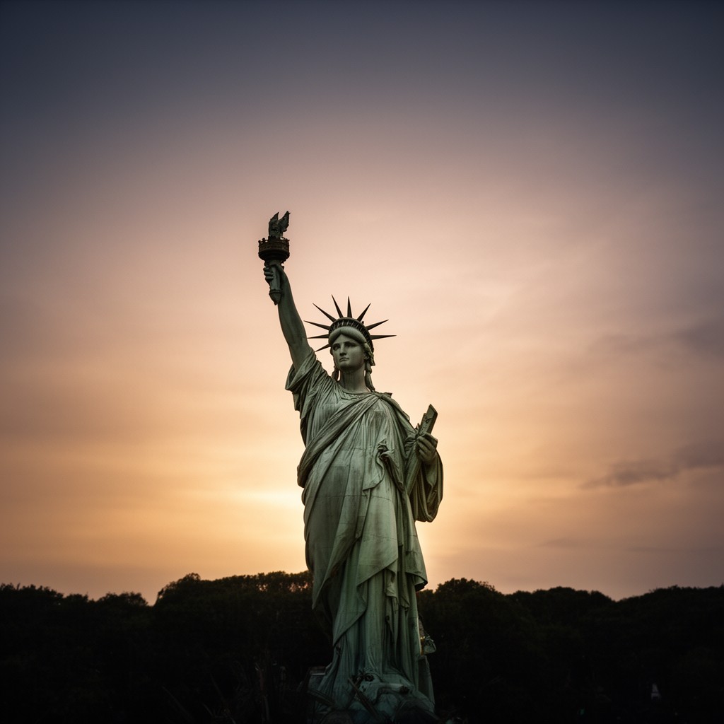AI-generated illustration of Liberty