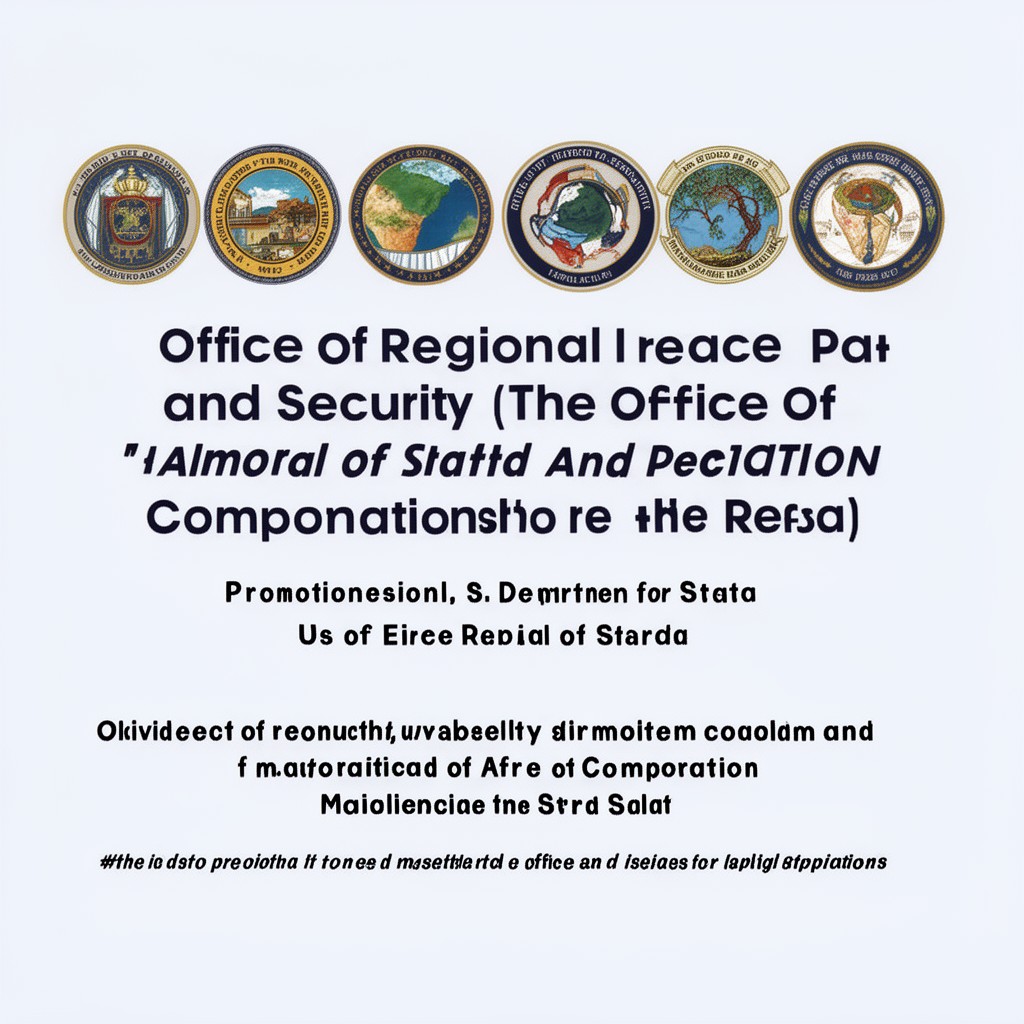 AI-generated illustration of Office of Regional Peace and Security