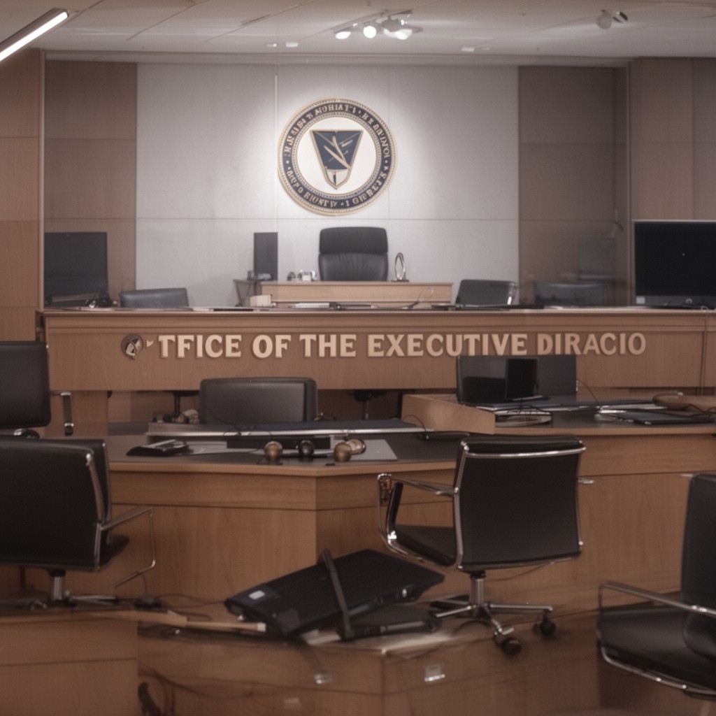 AI-generated illustration of Office of the Executive Director
