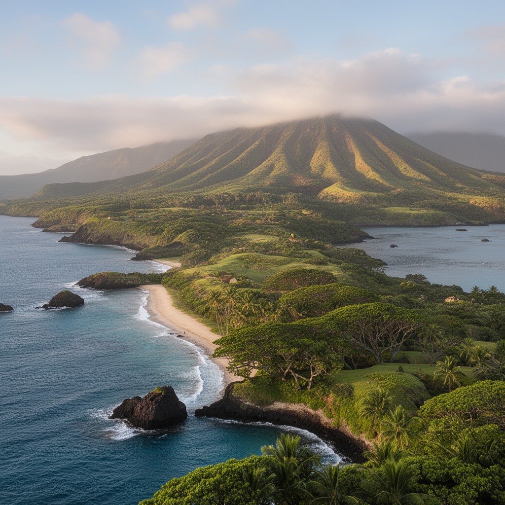 AI-generated illustration of Hawaii
