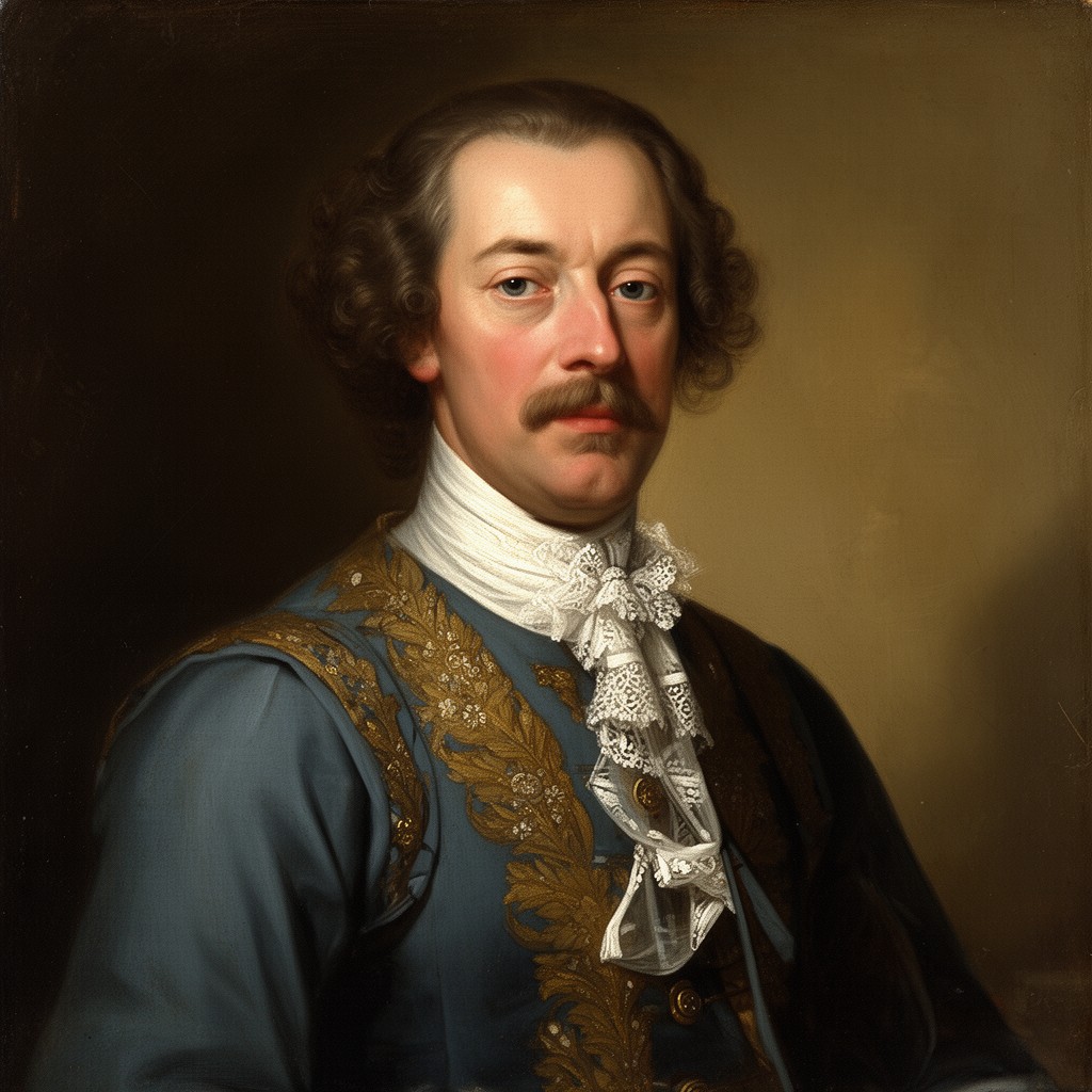 AI-generated illustration of Alexander Leslie, 1st Earl of Leven