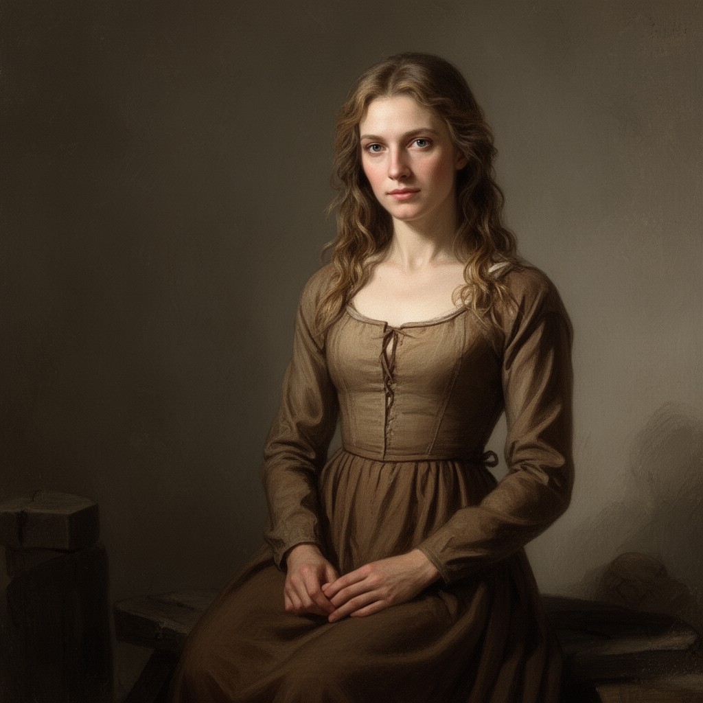 AI-generated illustration of Evangeline