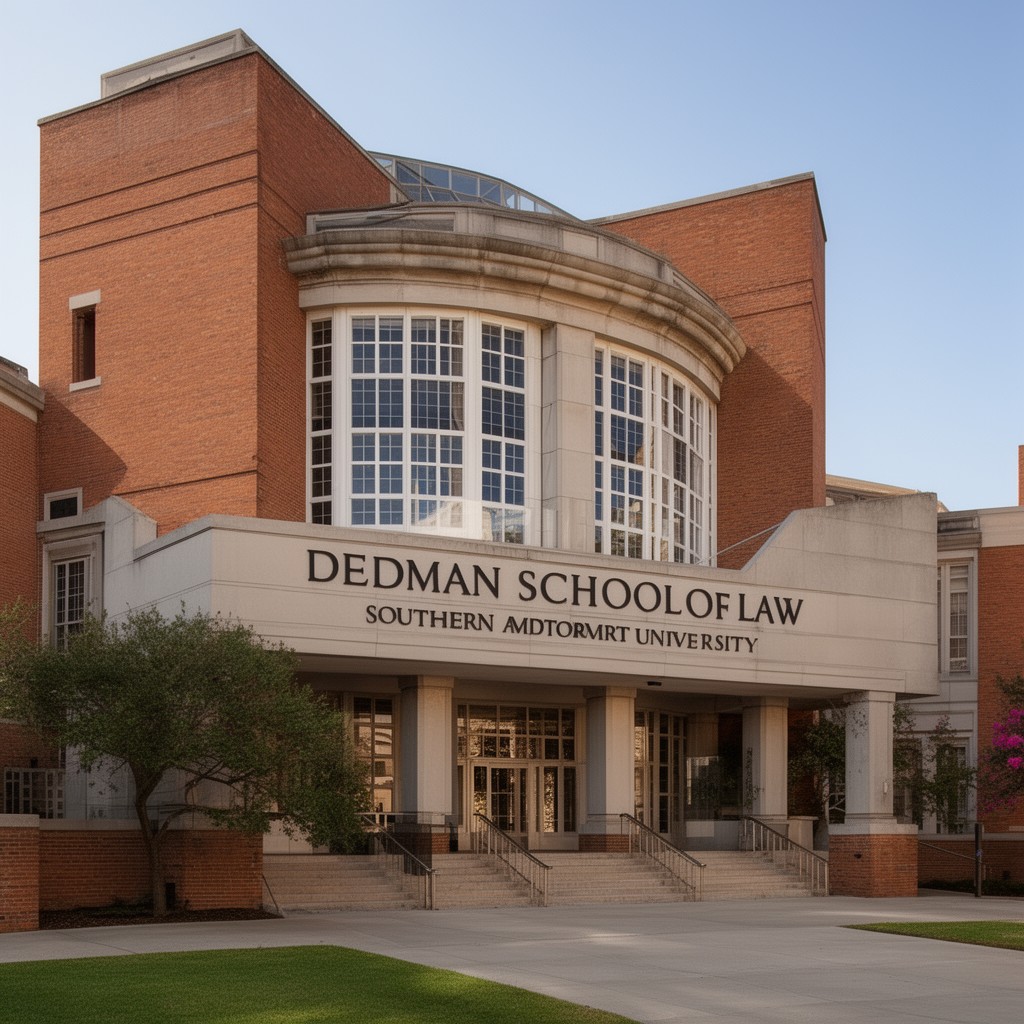 AI-generated illustration of Dedman School of Law