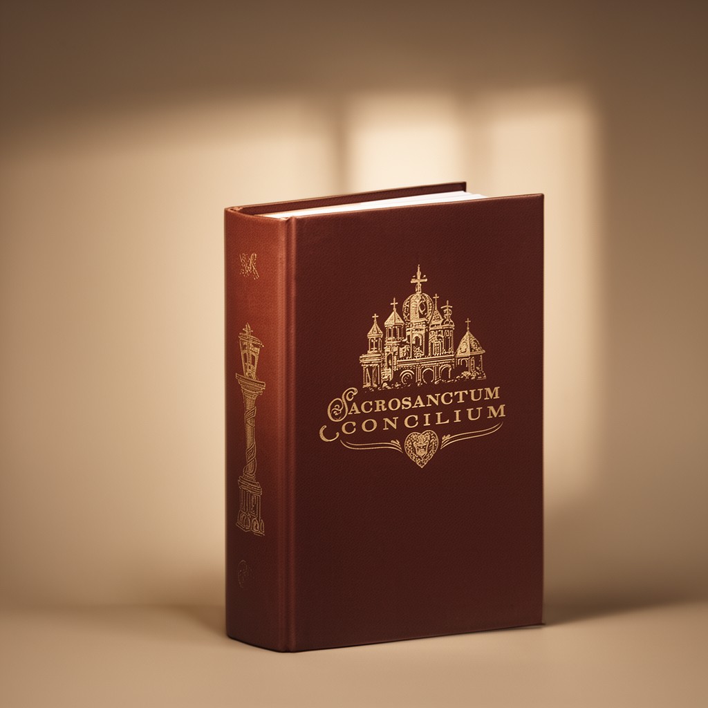 AI-generated illustration of Sacrosanctum Concilium