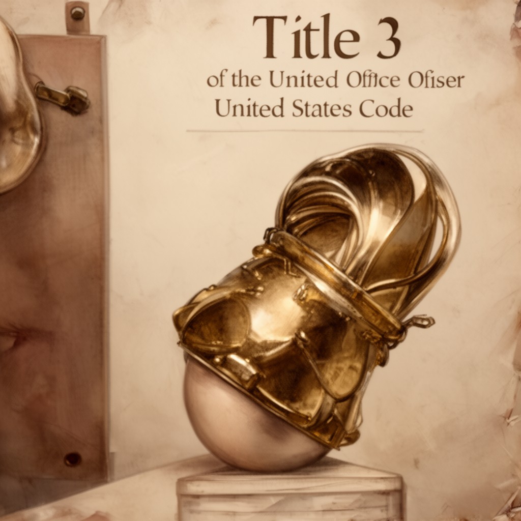 AI-generated illustration of Title 3 of the United States Code