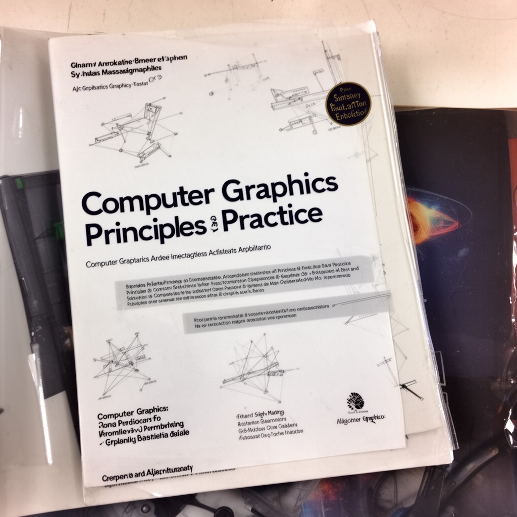 AI-generated illustration of Computer Graphics: Principles and Practice