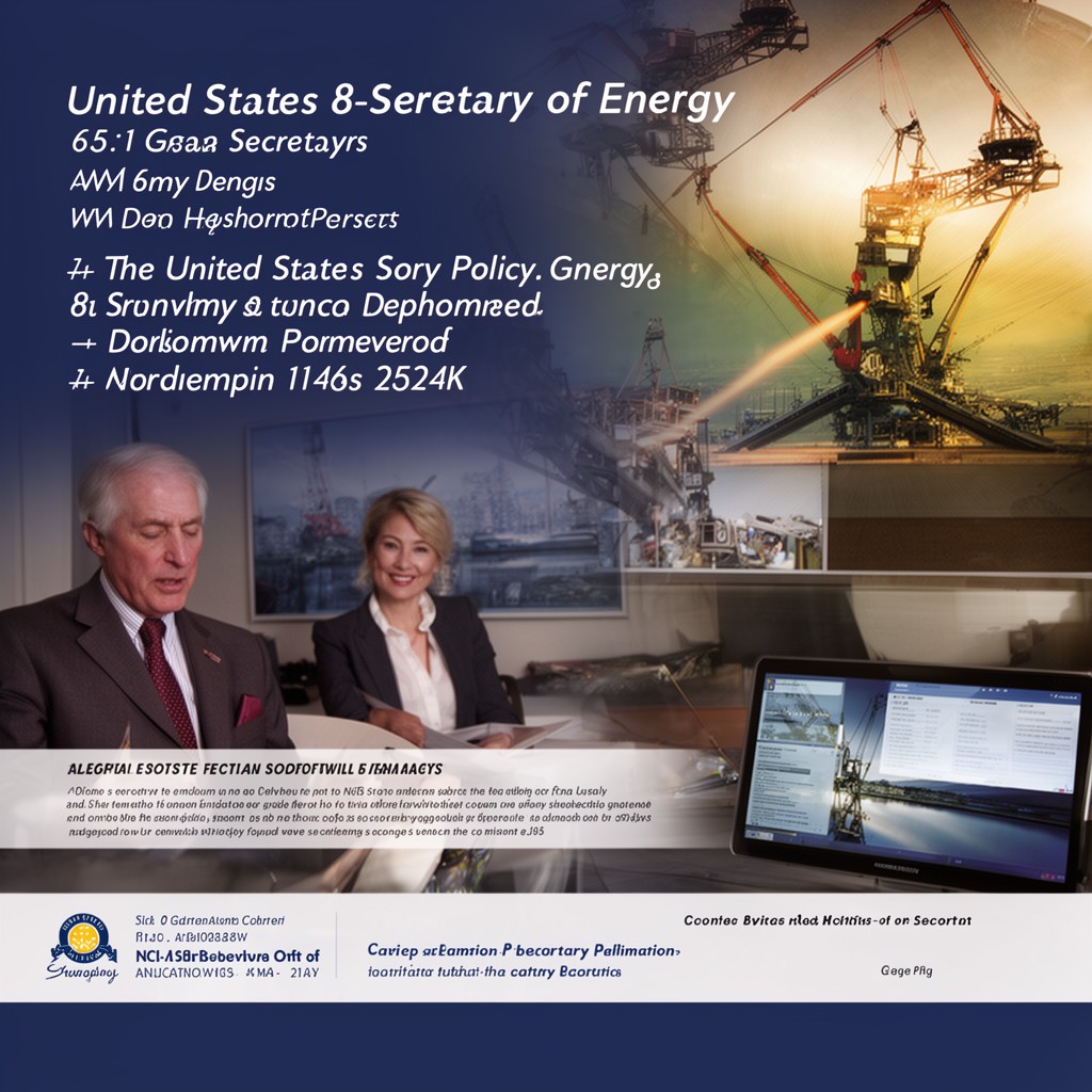 AI-generated illustration of United States Secretary of Energy