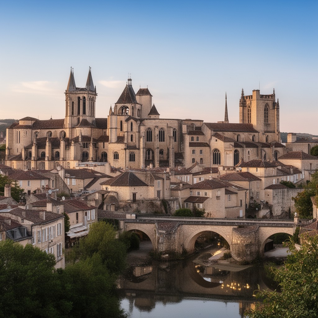 AI-generated illustration of Moulins