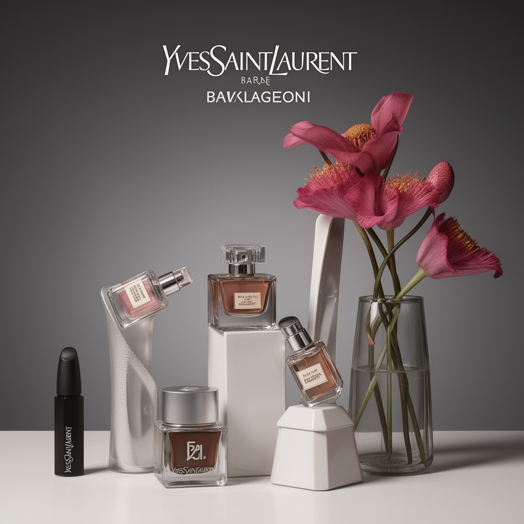 AI-generated illustration of Yves Saint Laurent Beauté