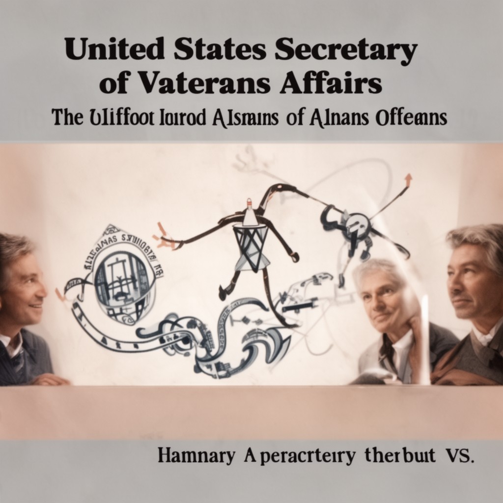 AI-generated illustration of United States Secretary of Veterans Affairs