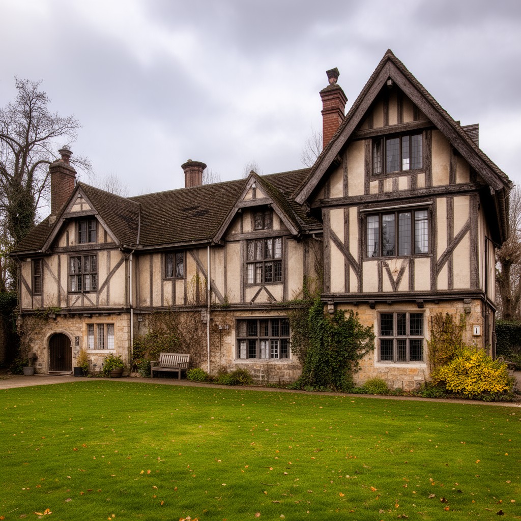 AI-generated illustration of Ordsall Hall