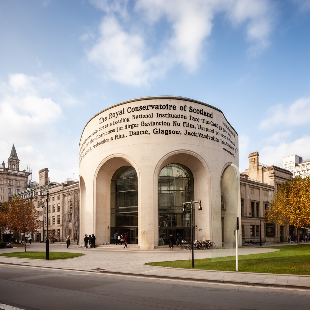 AI-generated illustration of Royal Conservatoire of Scotland