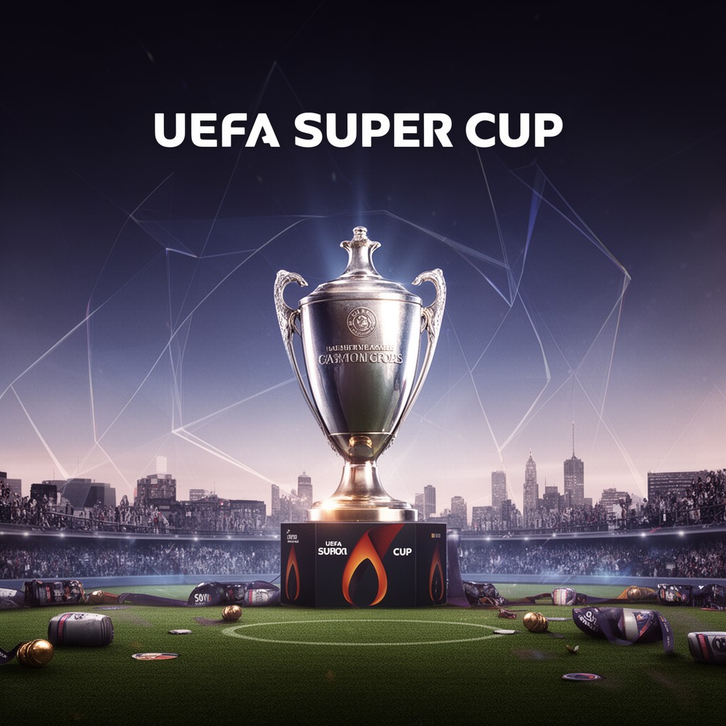 AI-generated illustration of UEFA Super Cup