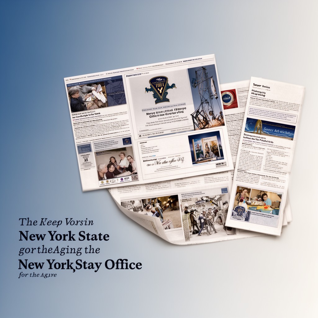AI-generated illustration of New York State Office for the Aging