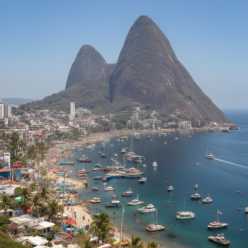 AI-generated illustration of Acapulco