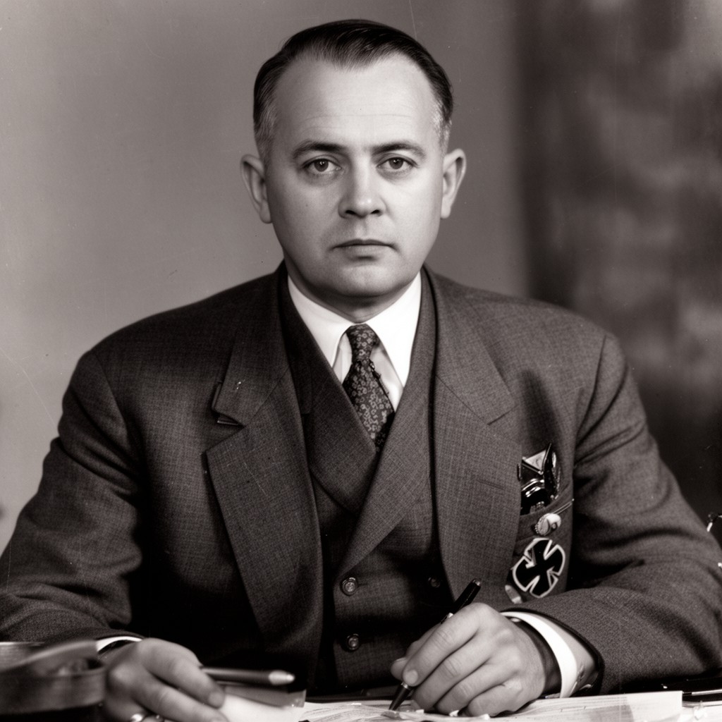 AI-generated illustration of Paul Körner