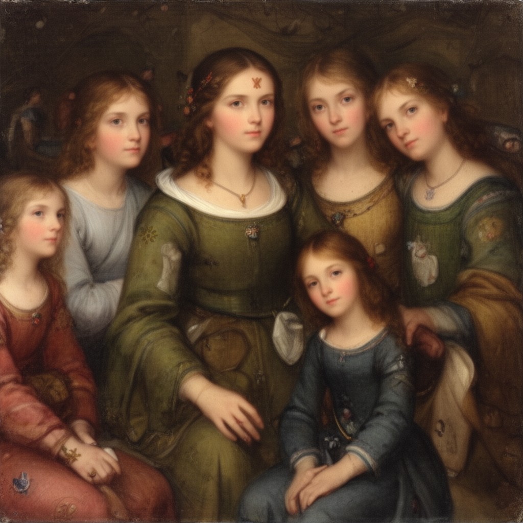 AI-generated illustration of Isabella of Gloucester