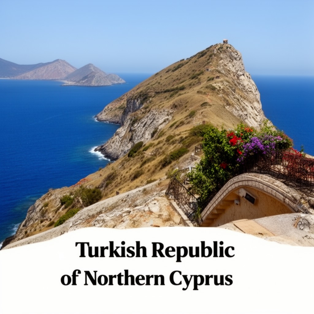 AI-generated illustration of Turkish Republic of Northern Cyprus