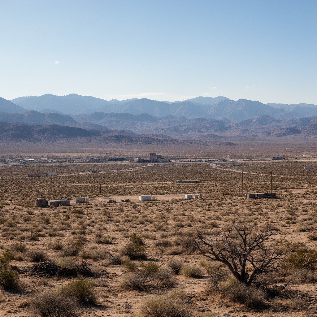AI-generated illustration of Nye County