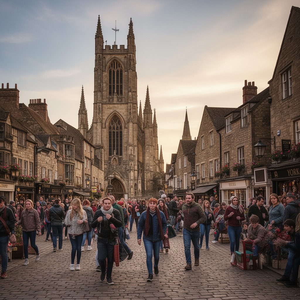 AI-generated illustration of York