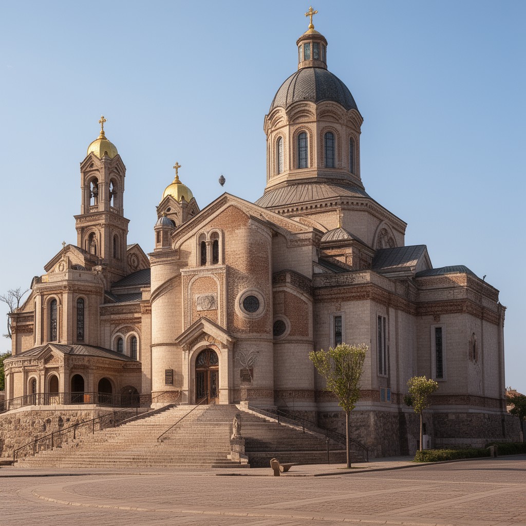 AI-generated illustration of Greek Orthodox Archdiocese of America