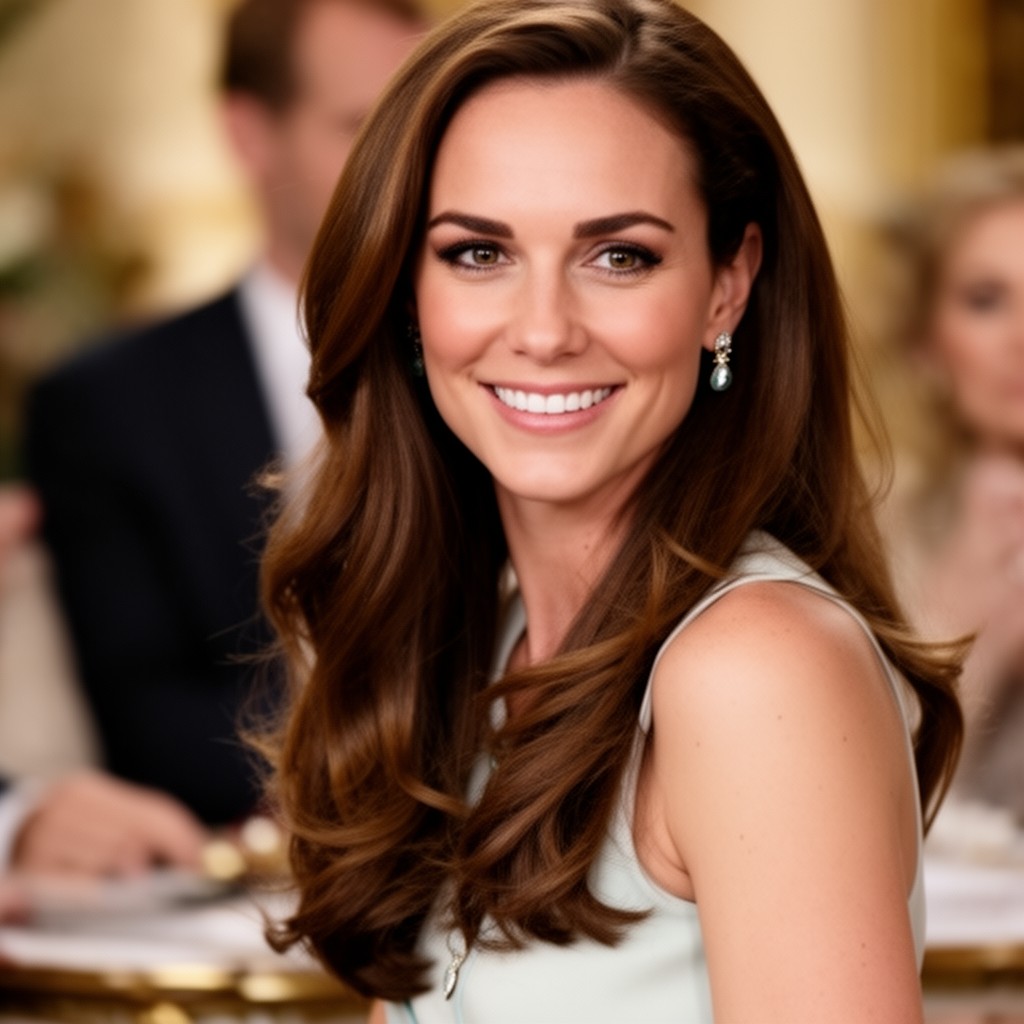 AI-generated illustration of Catherine, Princess of Wales