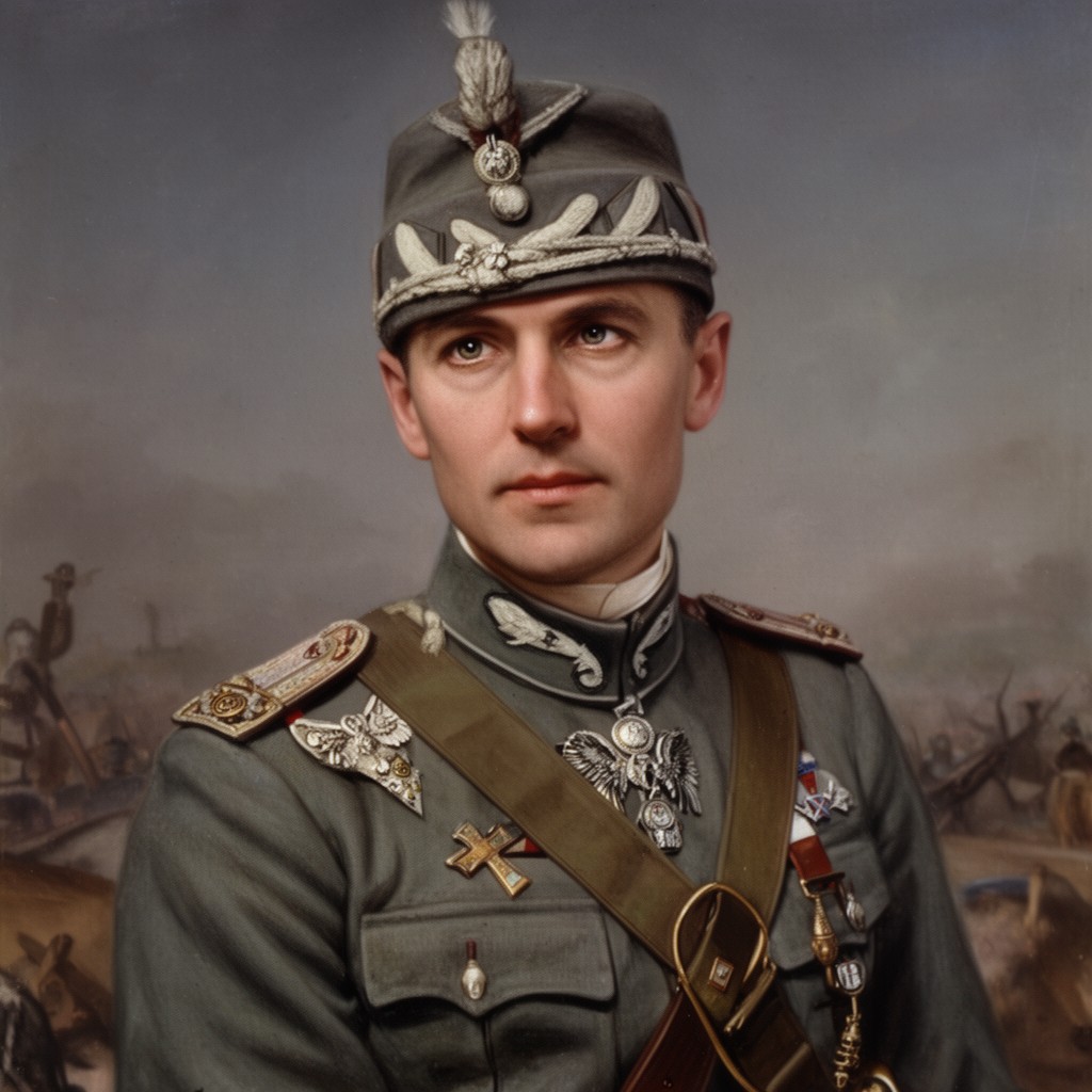 AI-generated illustration of Maximilian de Angelis