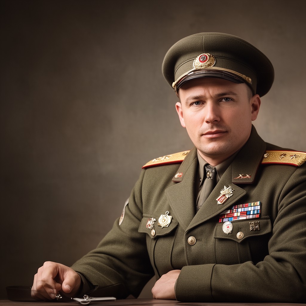 AI-generated illustration of Anton Lopatin