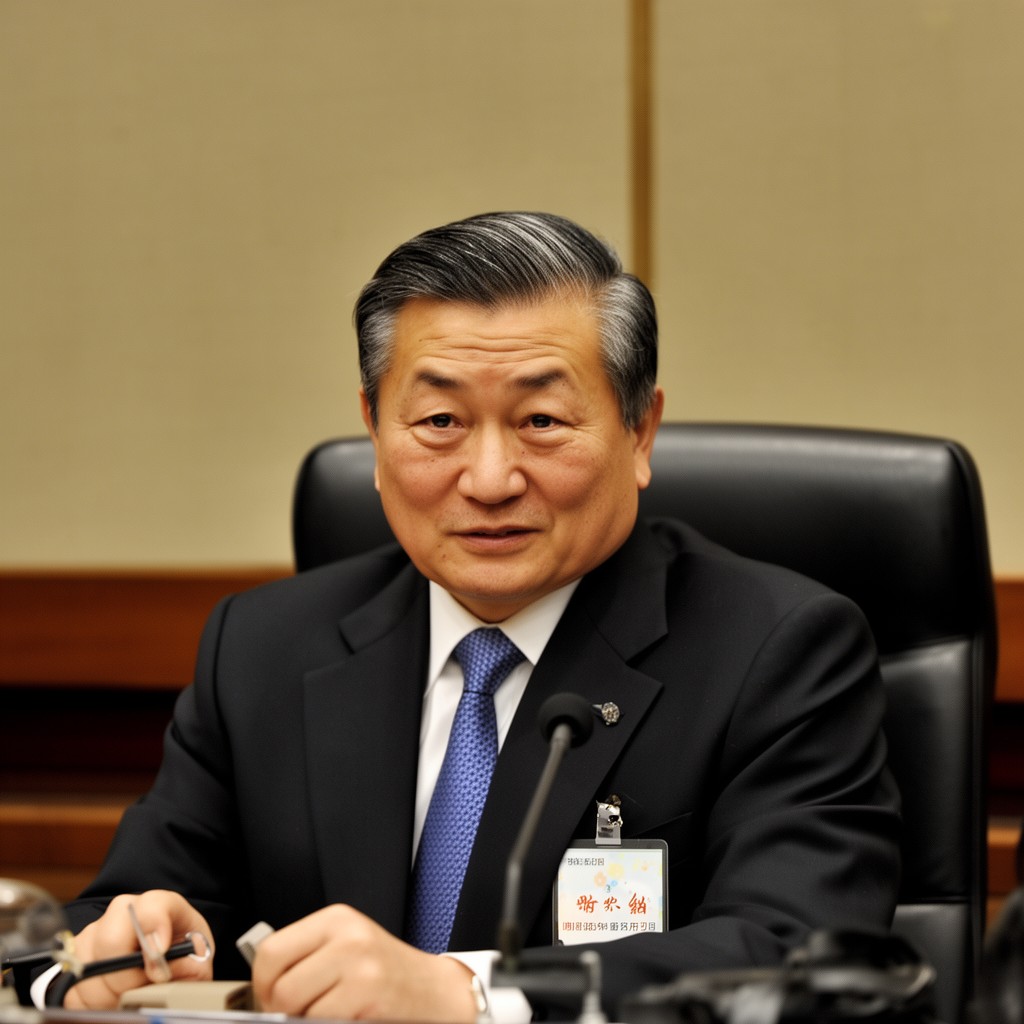 AI-generated illustration of President of the Republic of China