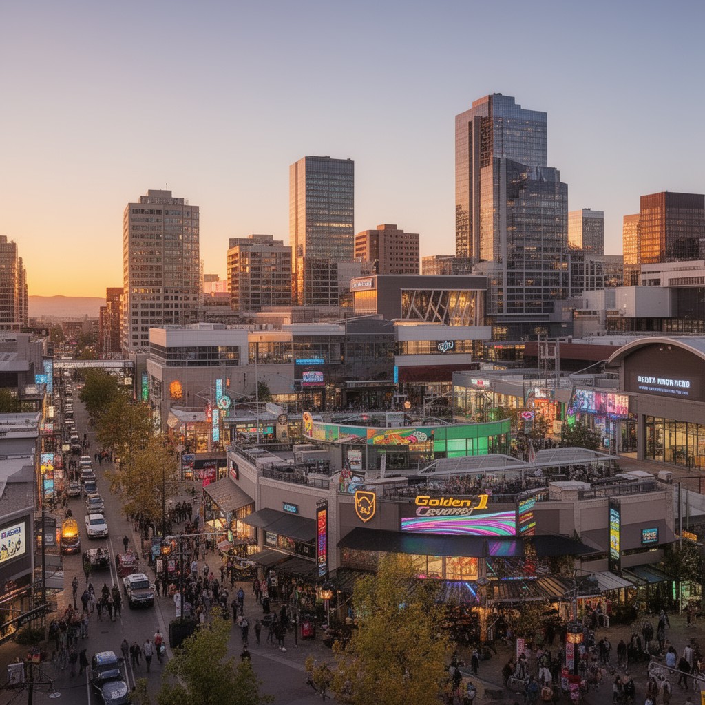 AI-generated illustration of Downtown Commons (DOCO)