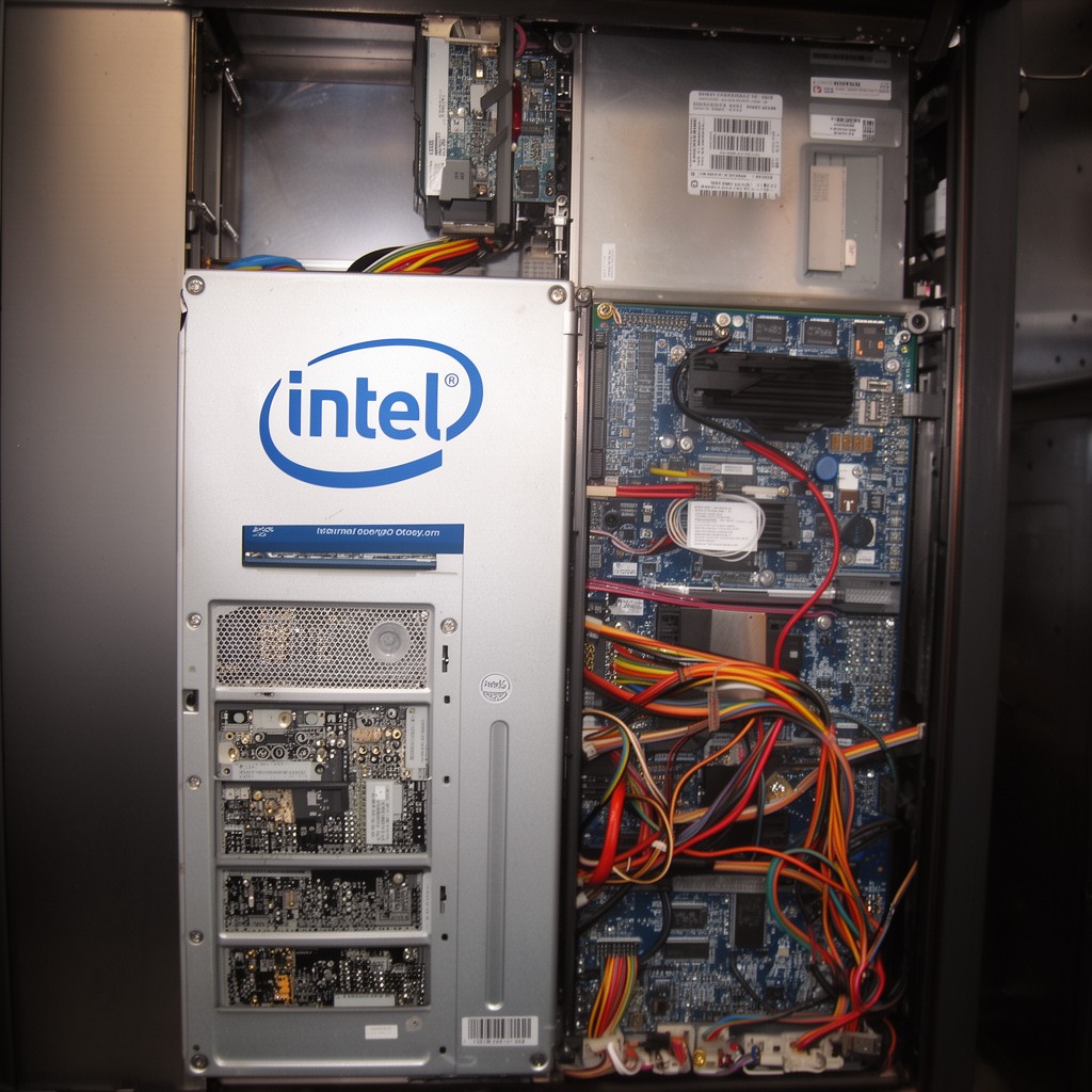 AI-generated illustration of Intel Inside