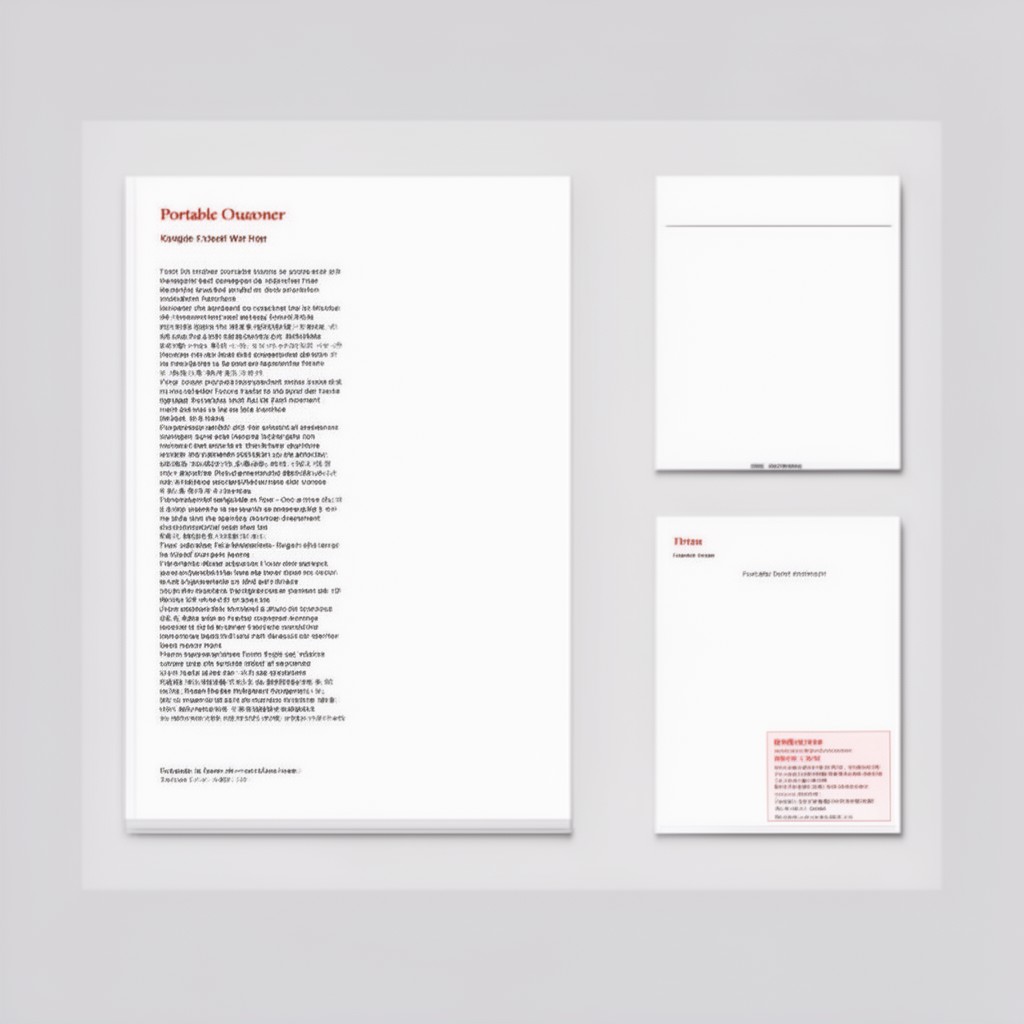 AI-generated illustration of Portable Document Format