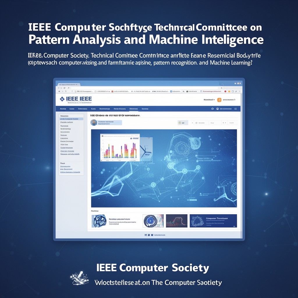 AI-generated illustration of IEEE Computer Society Technical Committee on Pattern Analysis and Machine Intelligence